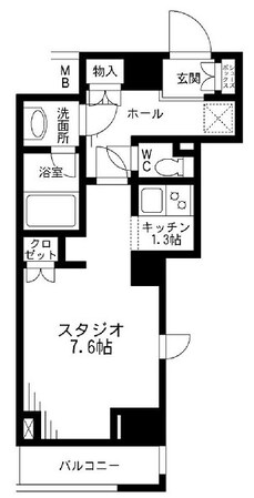 レジディア九段下の物件間取画像